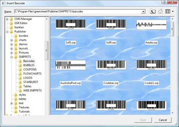 Greenstreet Publisher 3D and 2D graphs and charts